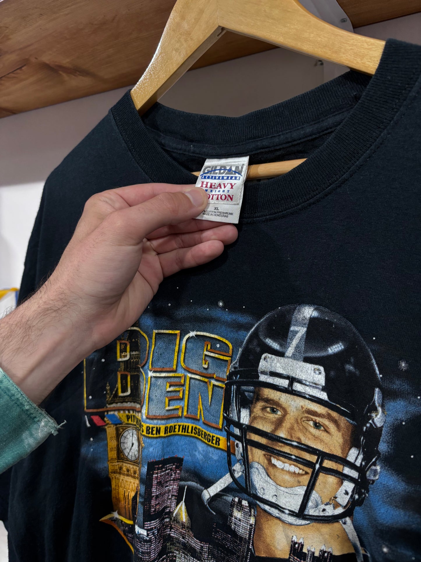Vintage Big Ben Pittsburgh Steelers Tee