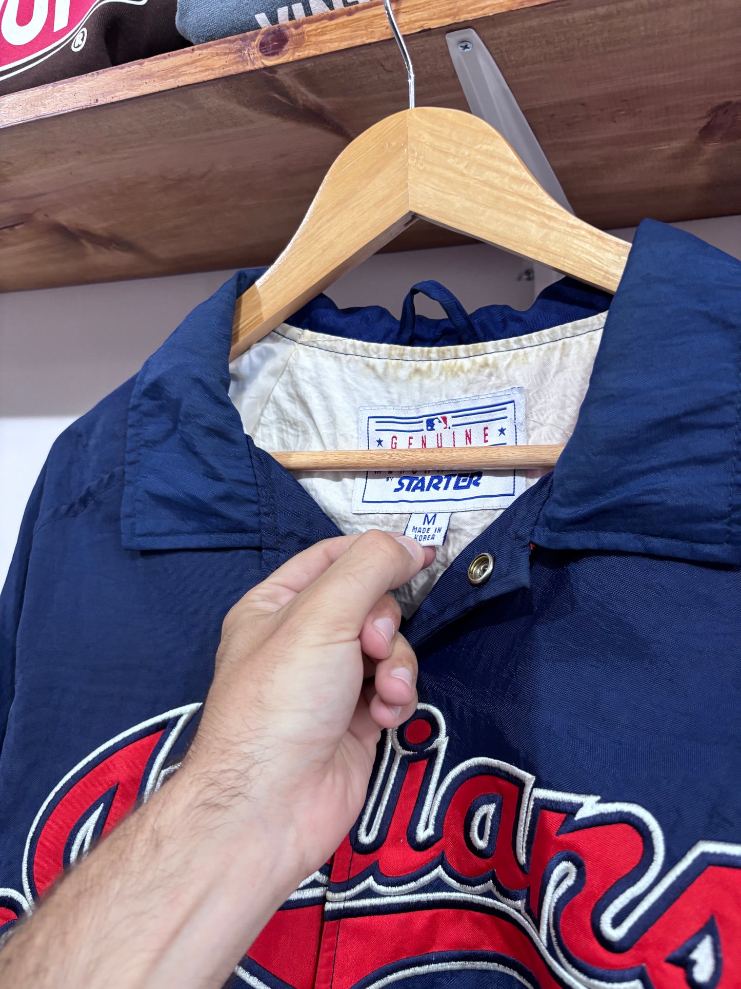 Vintage Cleveland Indians Starter Jacket