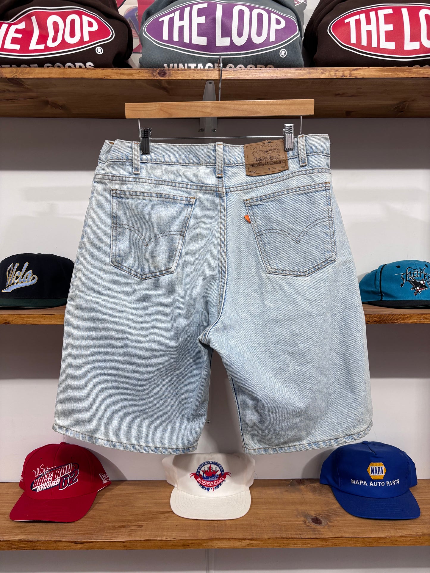 Vintage Levi’s 550 Light Wash Jorts