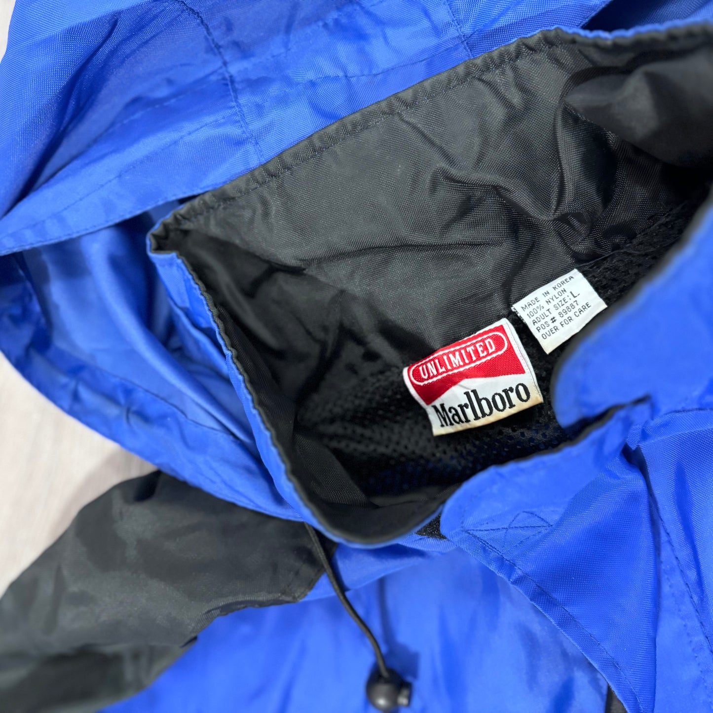 Vintage Marlboro Windbreaker Jacket