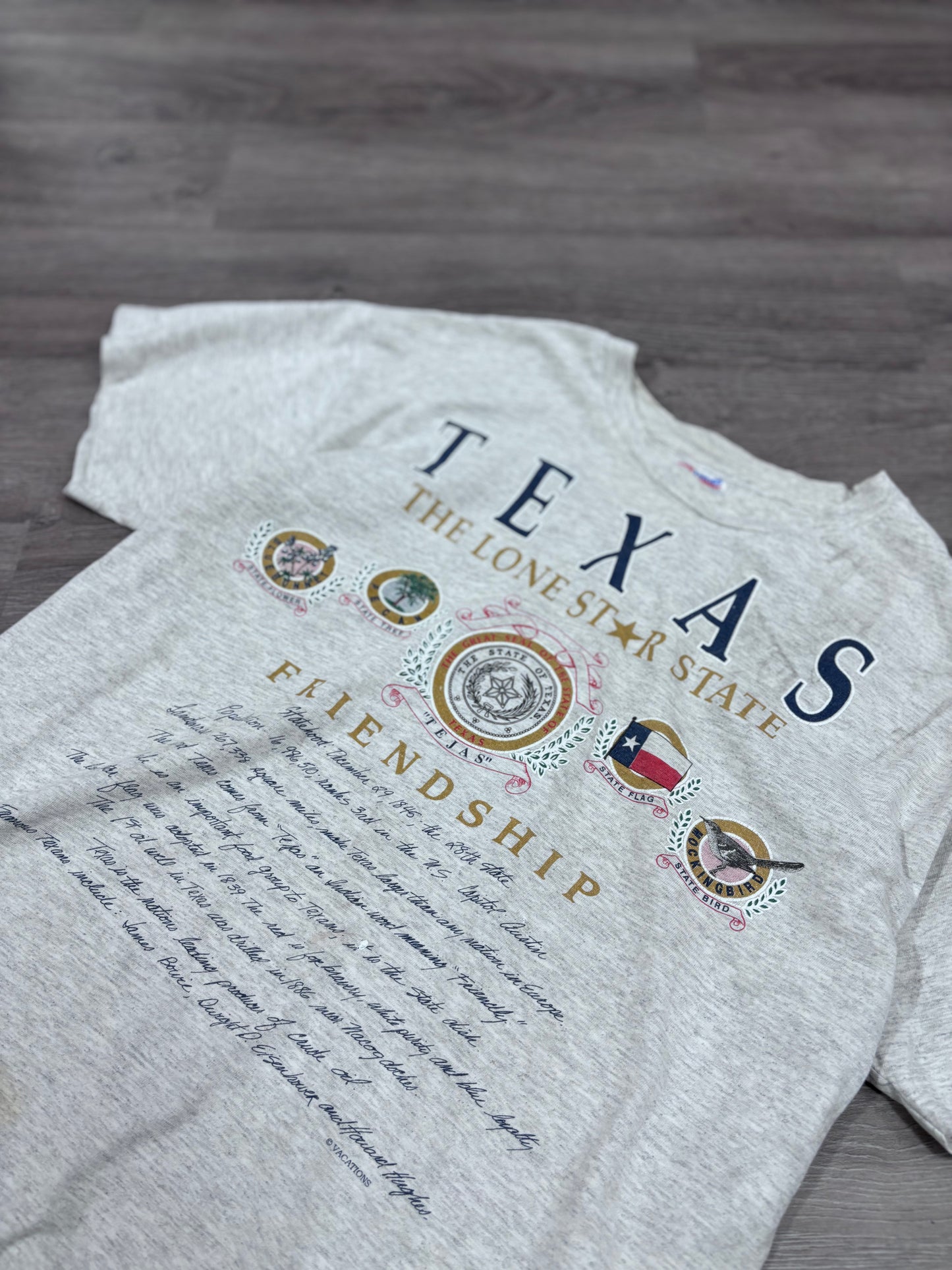 Vintage Texas Lone Star State Tee