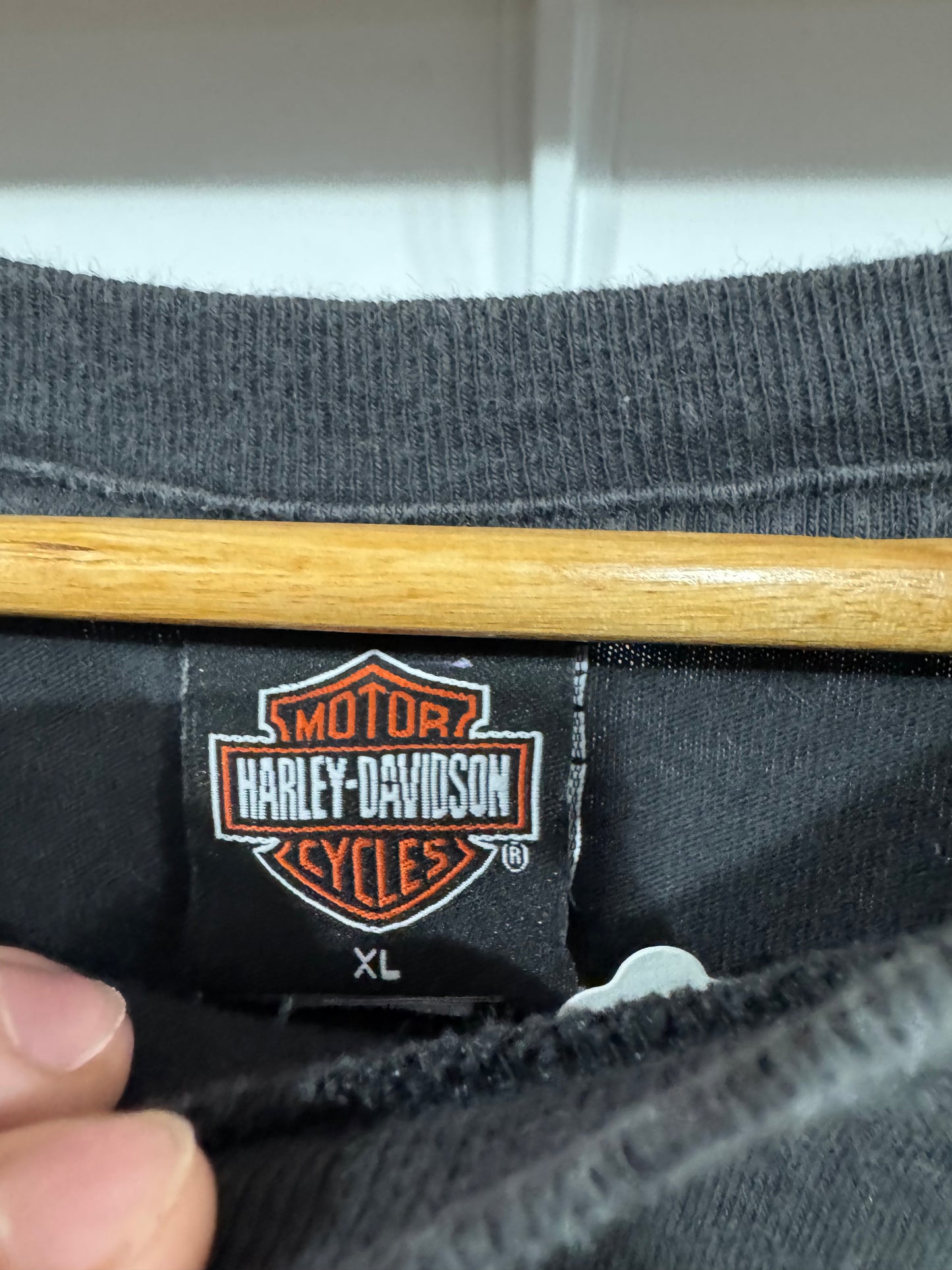 Vintage Harley Long Sleeve Wolf Tee