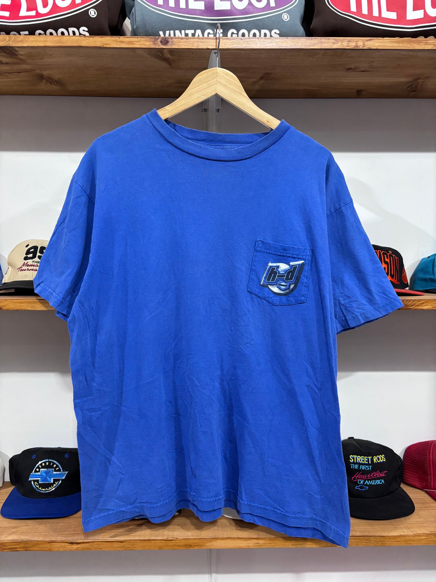Vintage Harley Davidson Pocket Tee