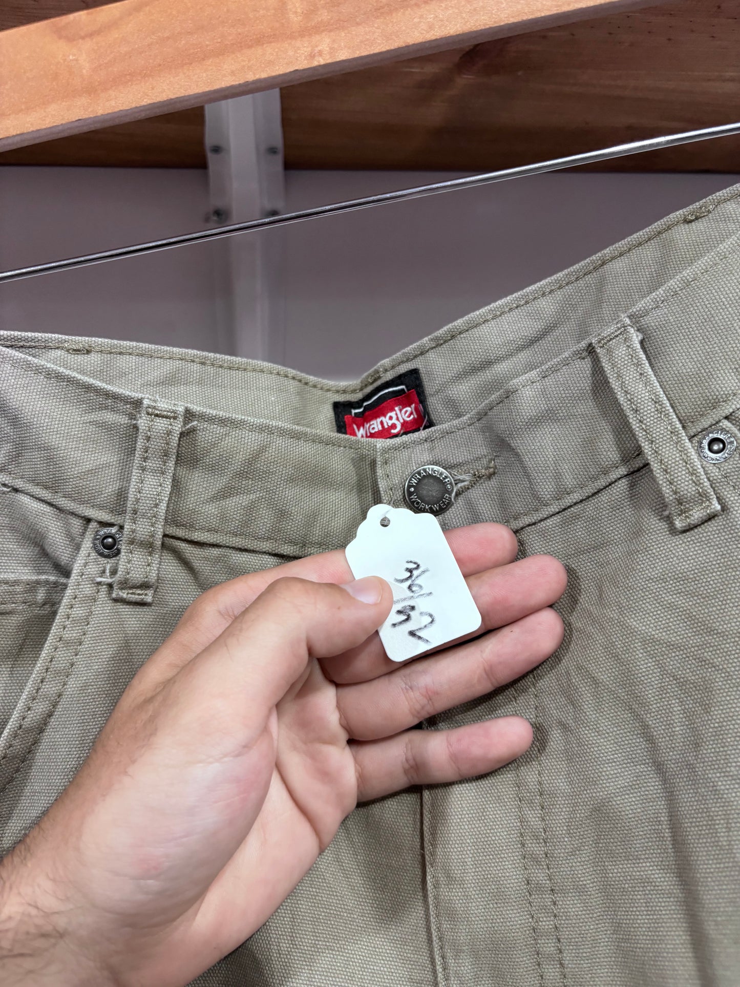 Vintage Wrangler Tan Carpenter Pants
