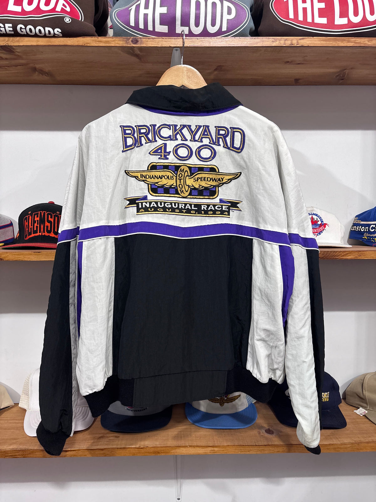 Vintage Brickyard 400 Windbreaker Jacket