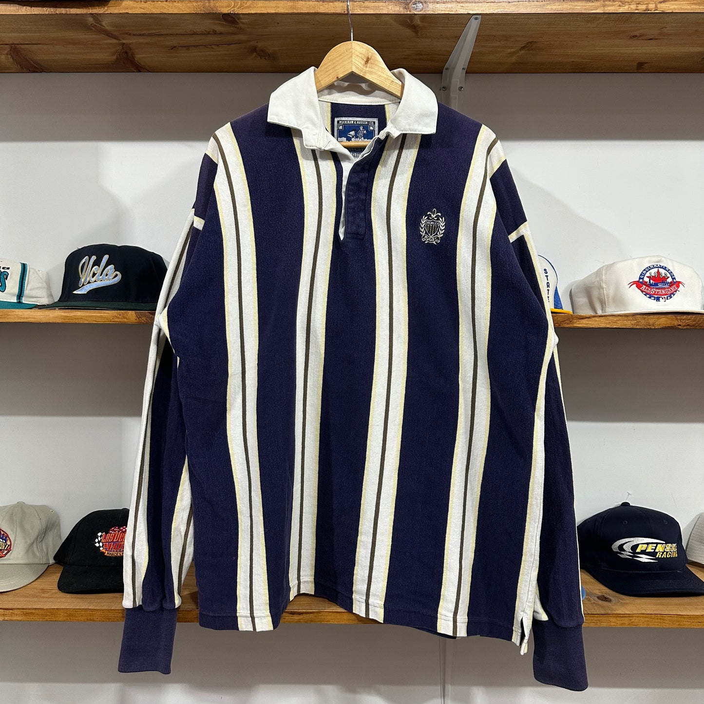 Vintage Long Sleeve Rugby Shirt