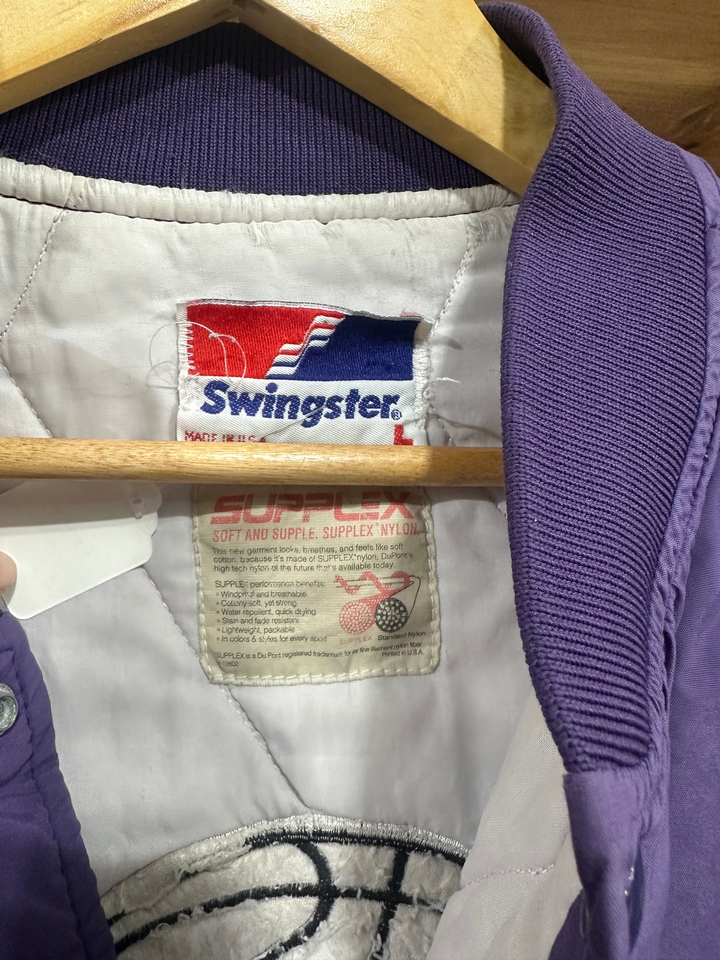 Vintage Lakers Bomber Jacket