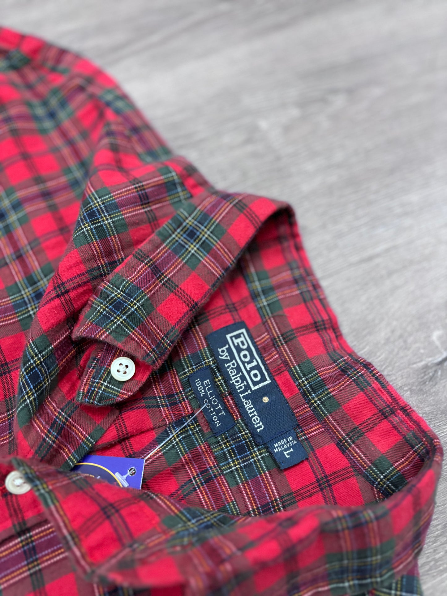 Vintage Ralph Lauren Polo Flannel Button Up