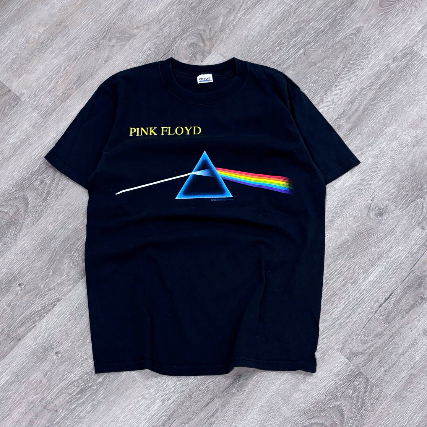 Vintage Pink Floyd Dark Side Of The Moon Album Tee