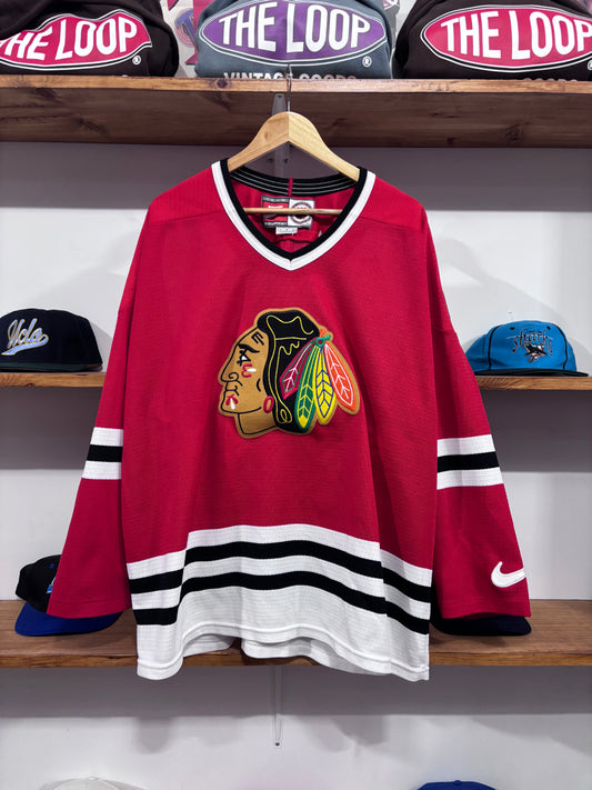 Vintage Chicago Blackhawks Nike Hockey Jersey