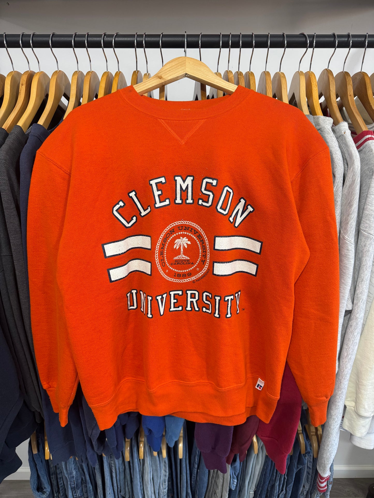Vintage Clemson Crew
