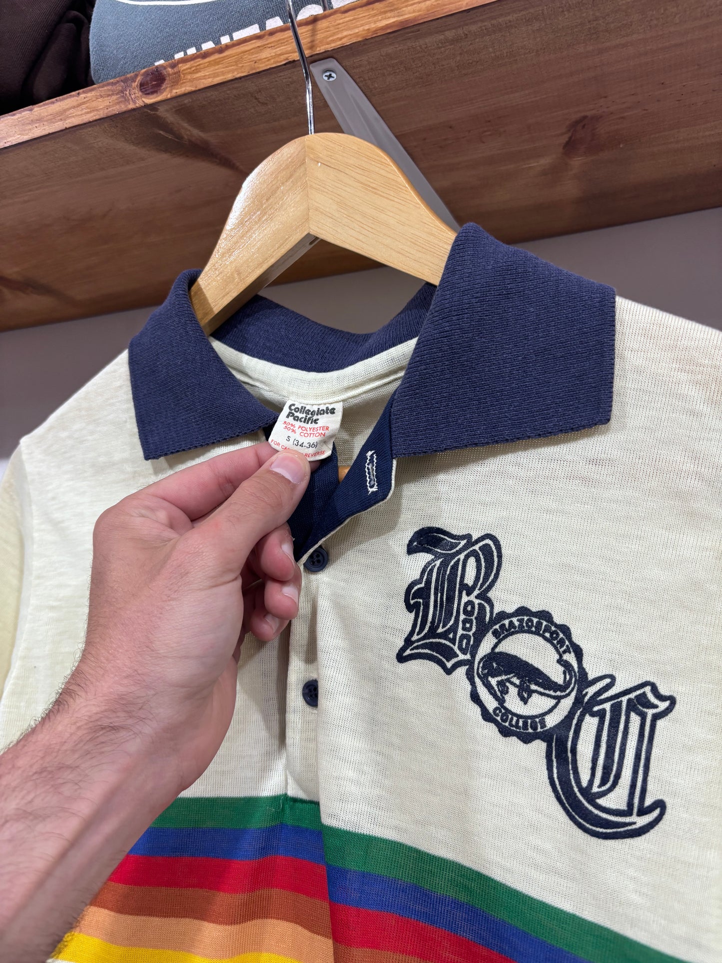 Vintage Brazosport College Polo