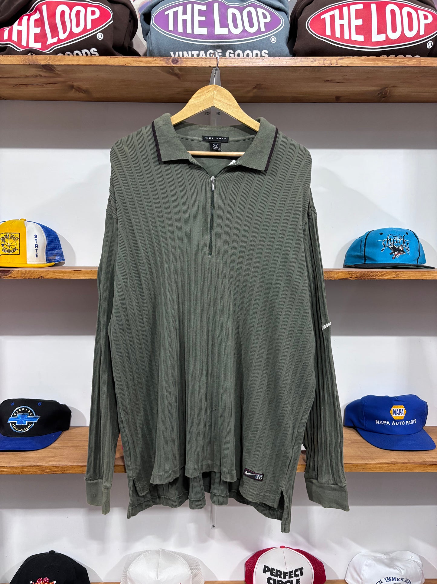 Vintage Nike Golf Green Fleece