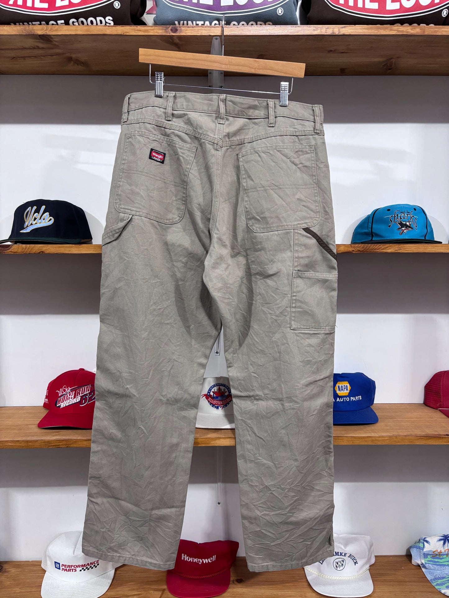 Vintage Wrangler Tan Carpenter Pants