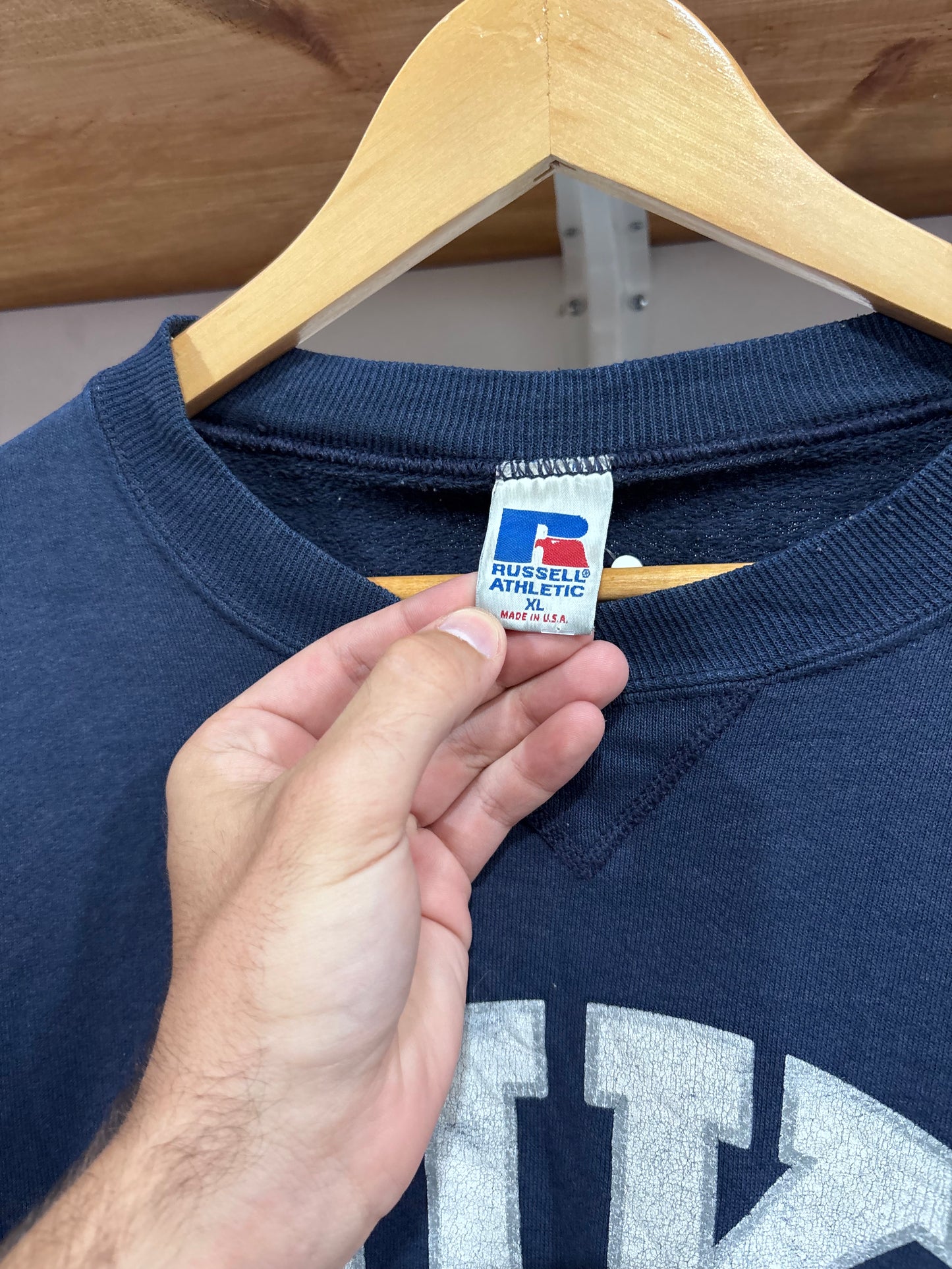 Vintage Duke University Russell Crewneck