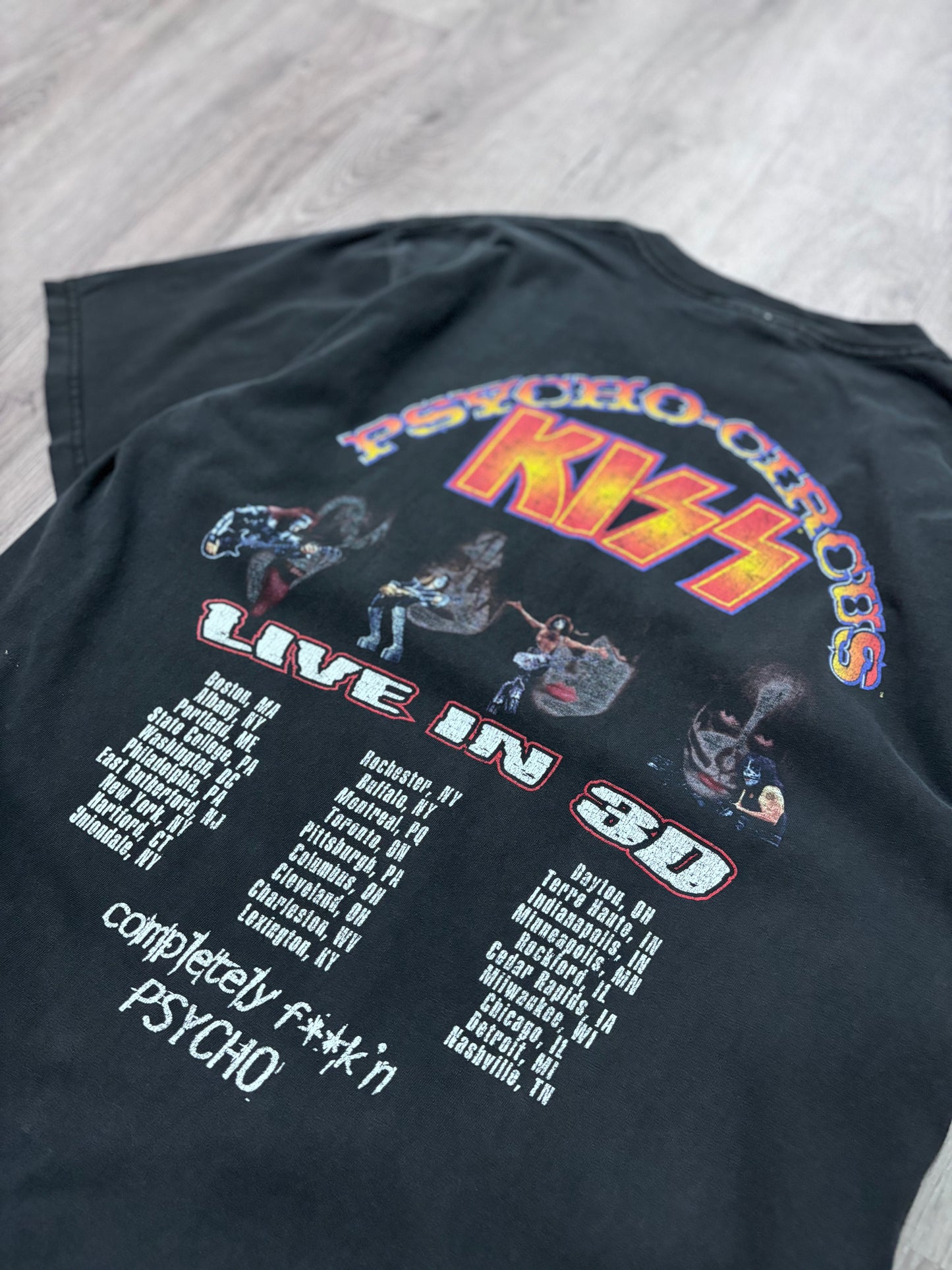 Vintage Kiss Psycho Circus ‘98 Tour Tee