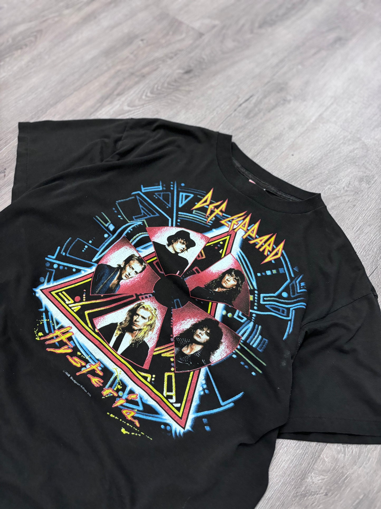 Vintage Def Leppard Hysteria Tour Tee