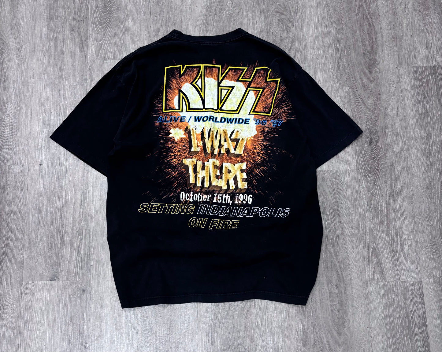 Vintage Kiss Alive/Worldwide ‘96 ‘97 Tour Tee