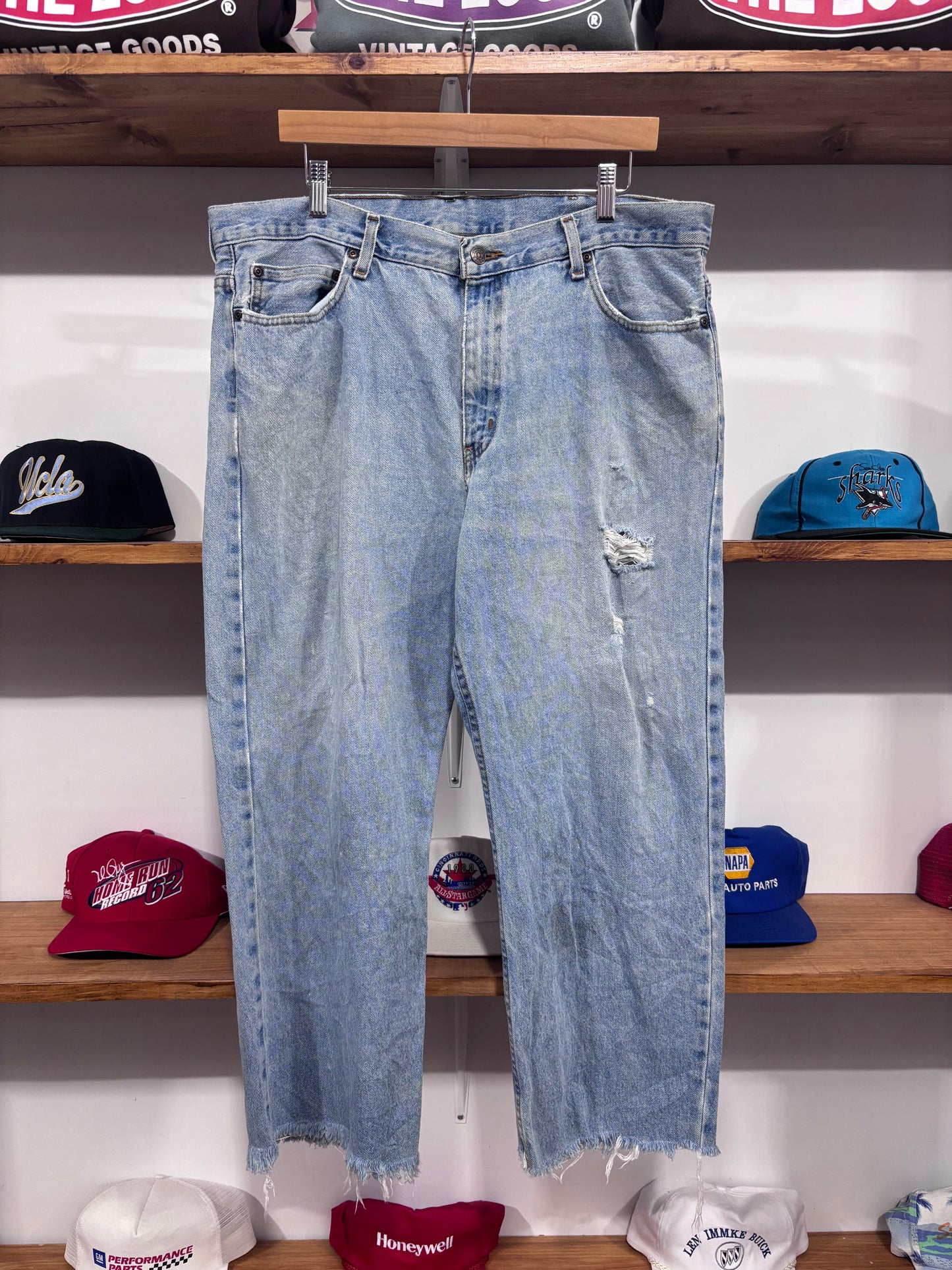 Vintage Distressed Faded Glory Denim Jeans