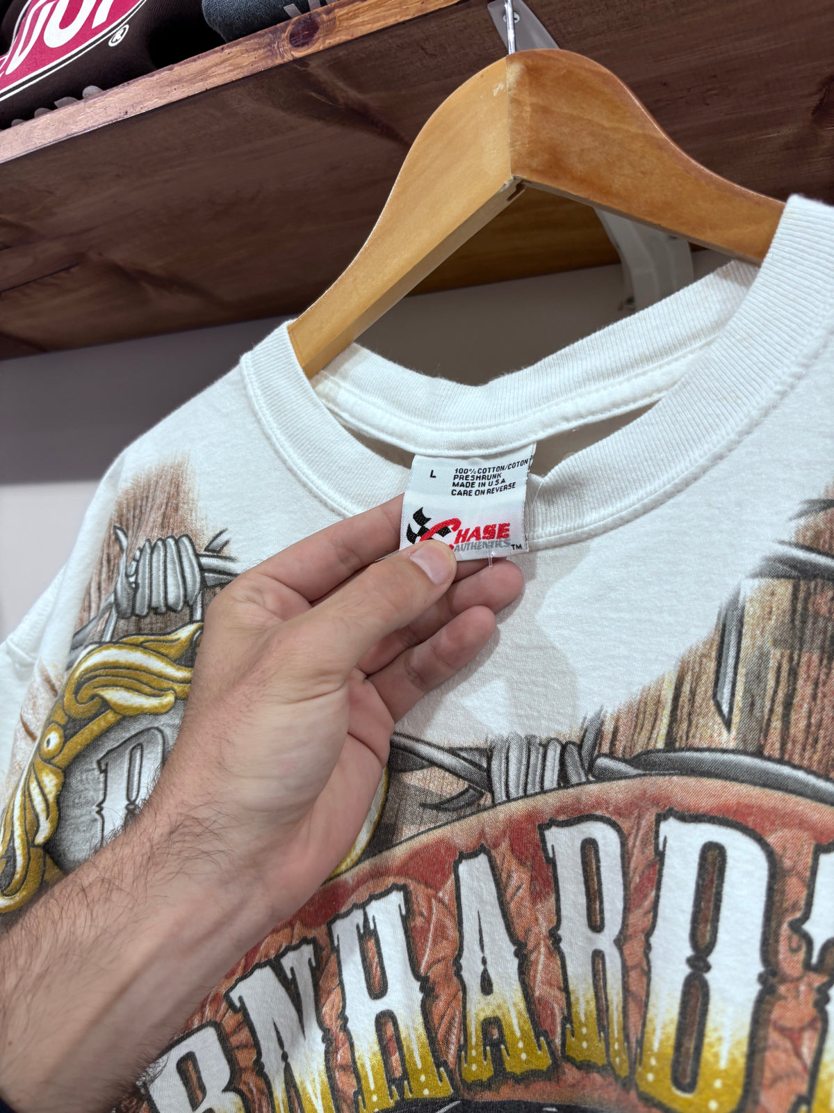 Vintage Dale Earnhardt Jr. AOP Racing Tee