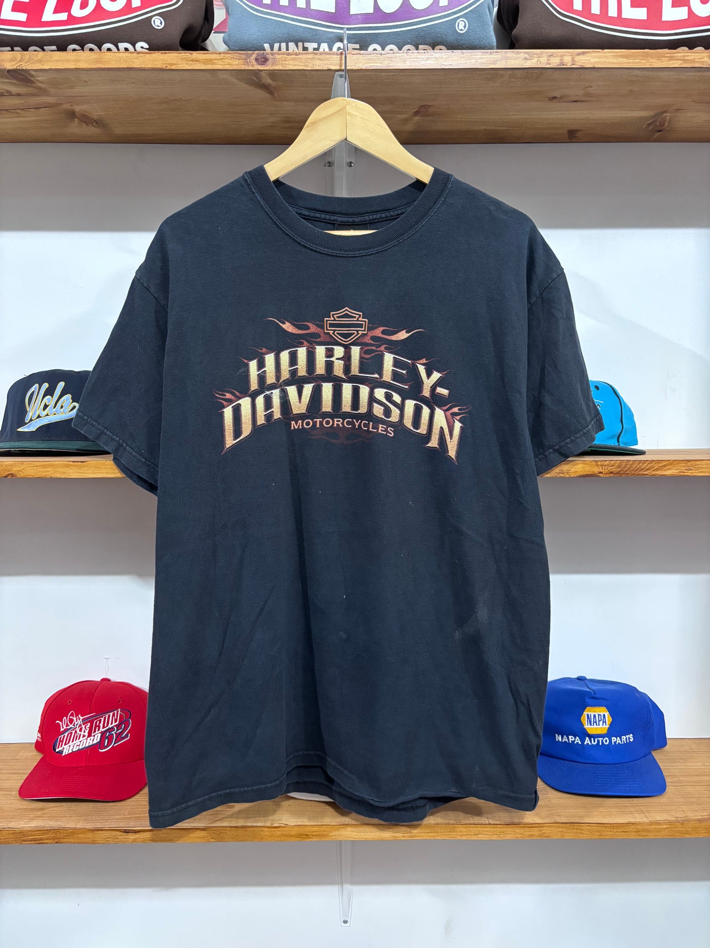 Vintage Harley Davidson Flame Tee