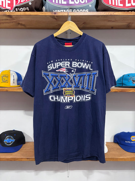 Vintage New England Patriots Super Bowl Tee