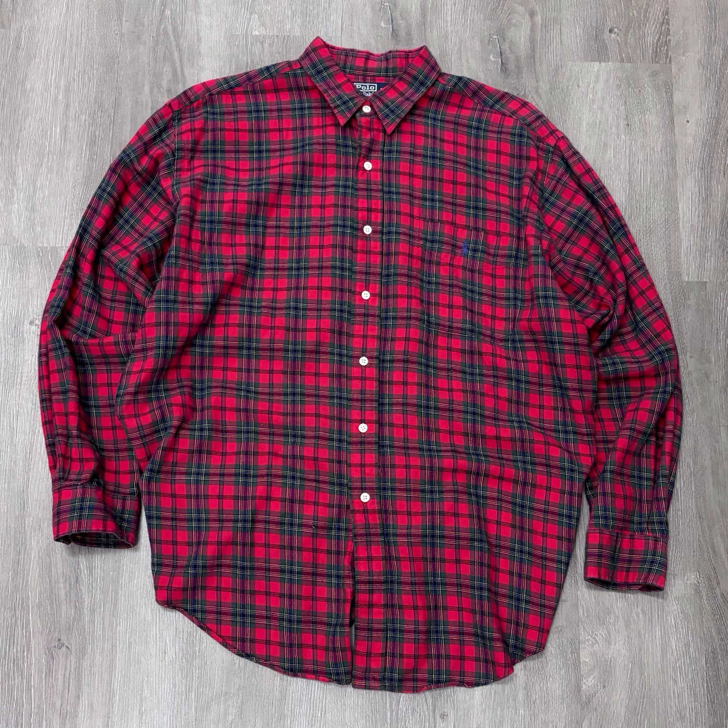 Vintage Ralph Lauren Polo Flannel Button Up