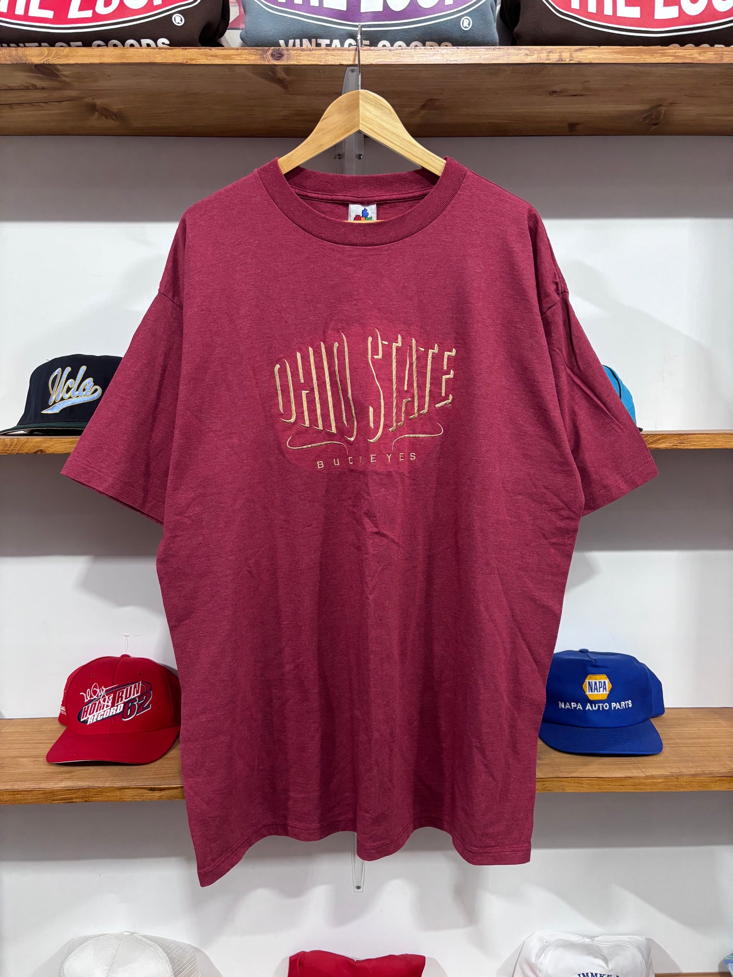 Vintage Ohio State Embroidered Tee
