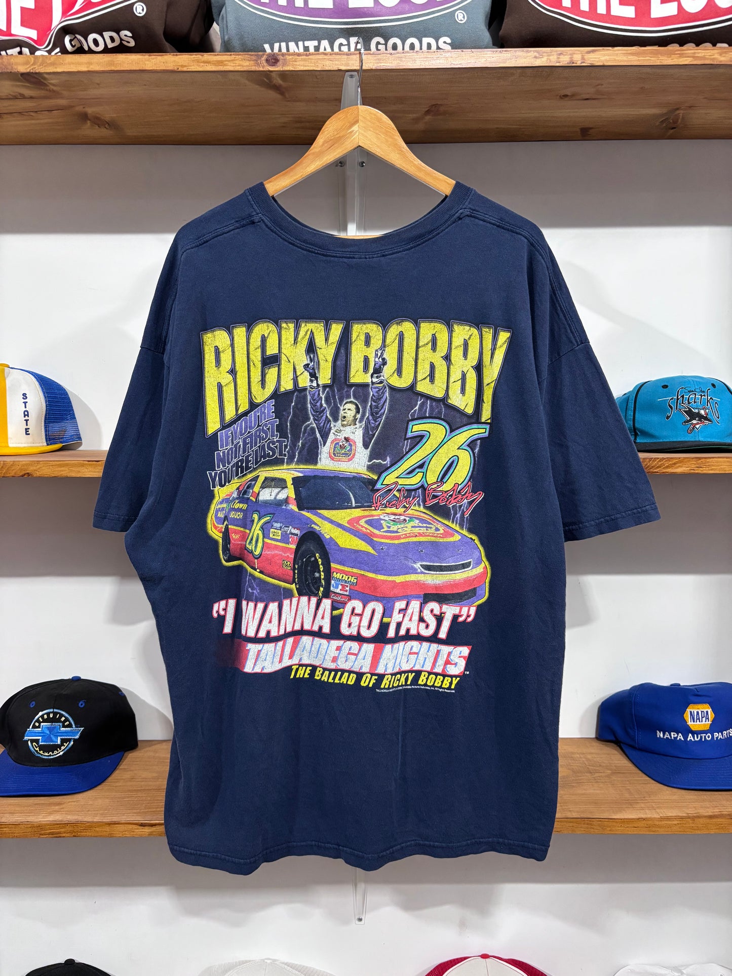 Vintage Ricky Bobby Taledega Nights Tee