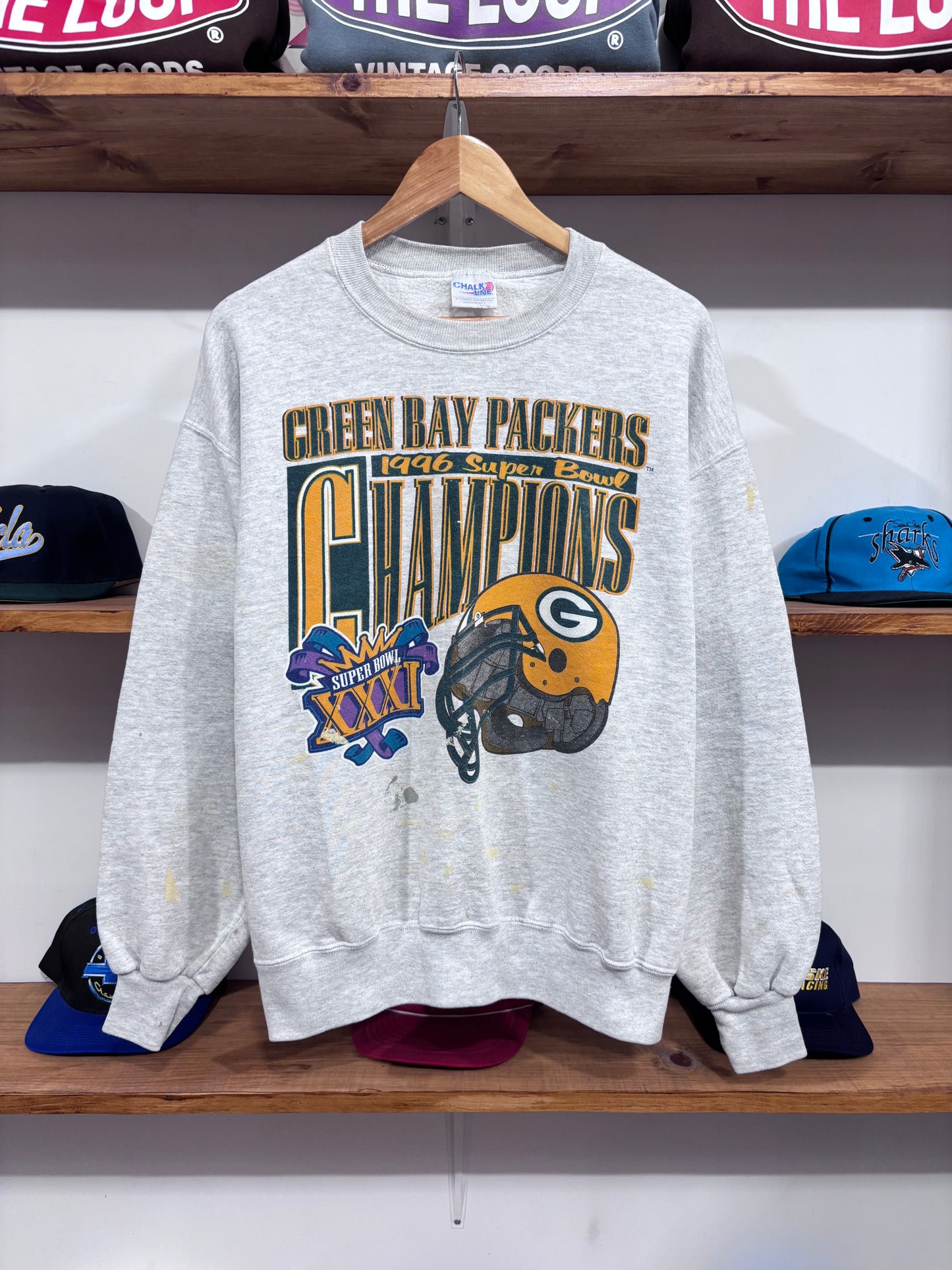 Vintage Green Bay Packers Crewneck