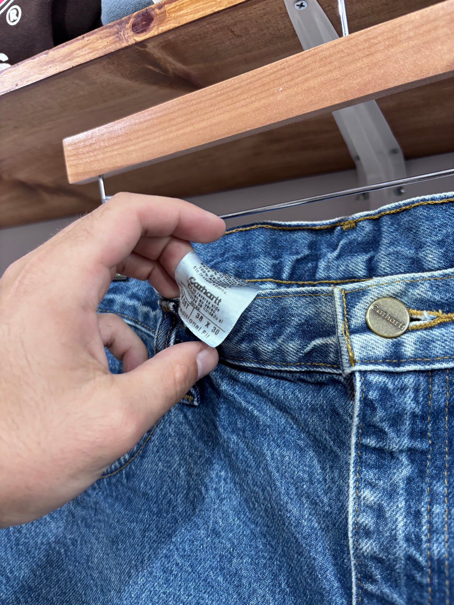Vintage Carhartt Blue Jeans