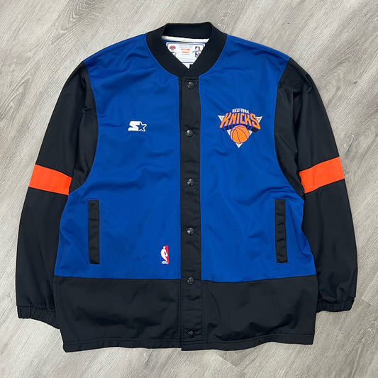 Vintage New York Knicks Team Issued Starter Warm Up Jacket