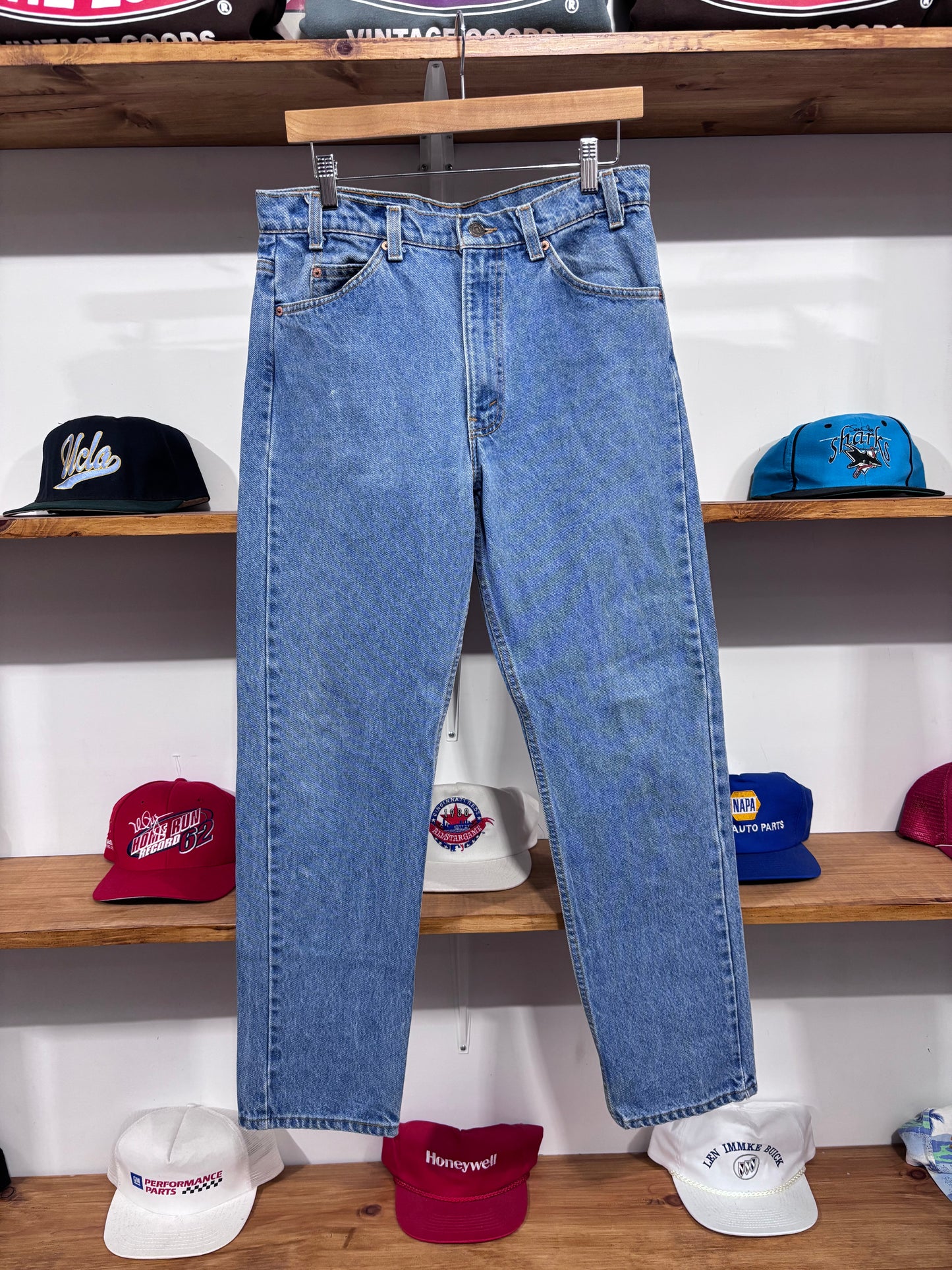 Vintage Levis 505 Orange Tab Jeans