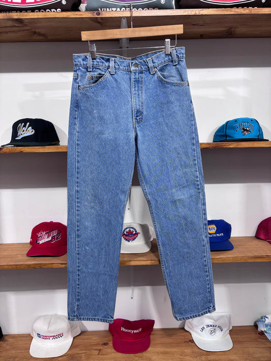 Vintage Levis 505 Orange Tab Jeans