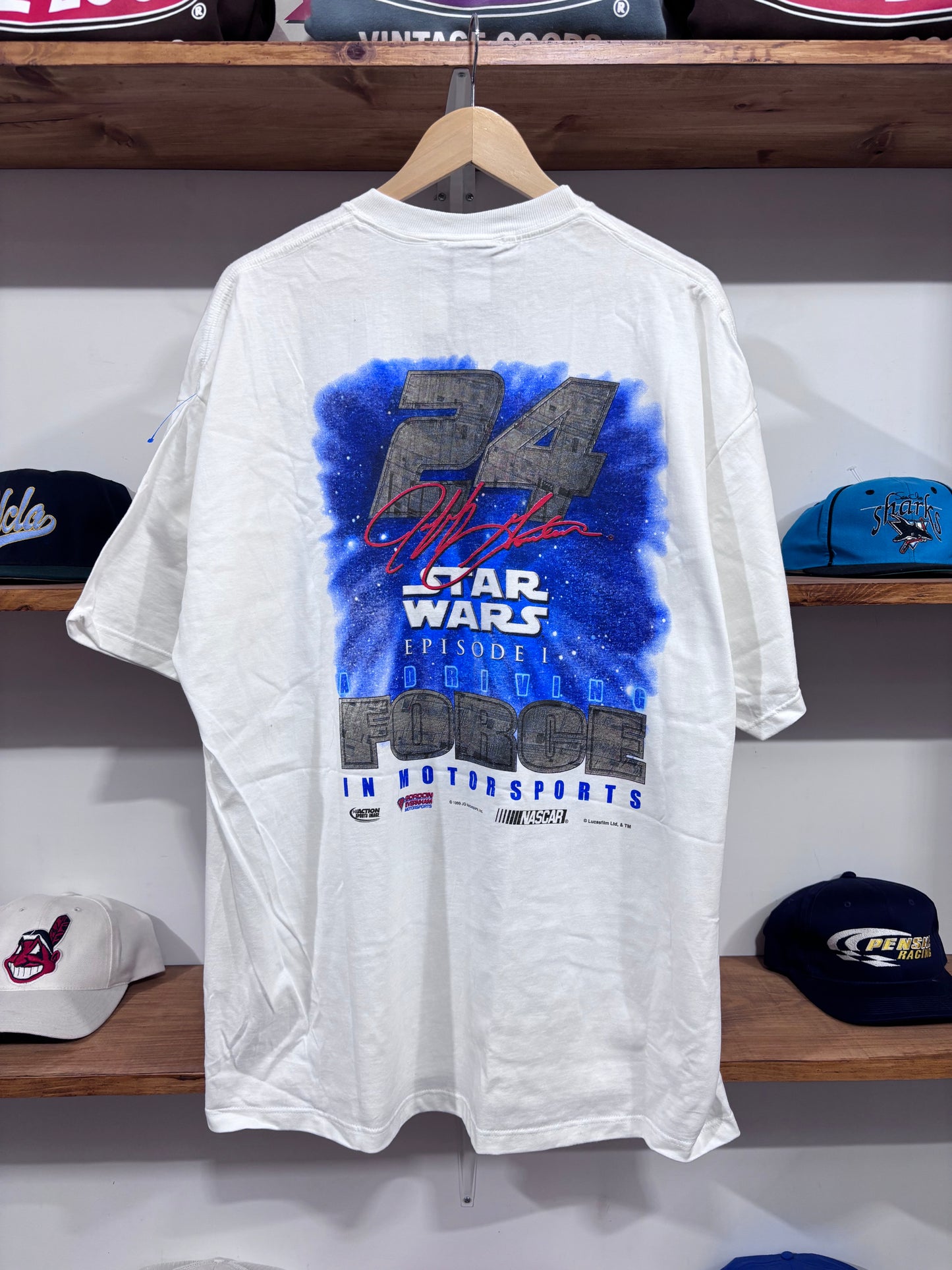 Vintage Star Wars Jeff Gordon Racing Tee