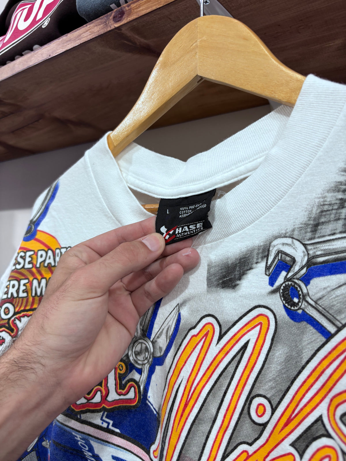 Vintage Mike Skinner AOP Racing Tee