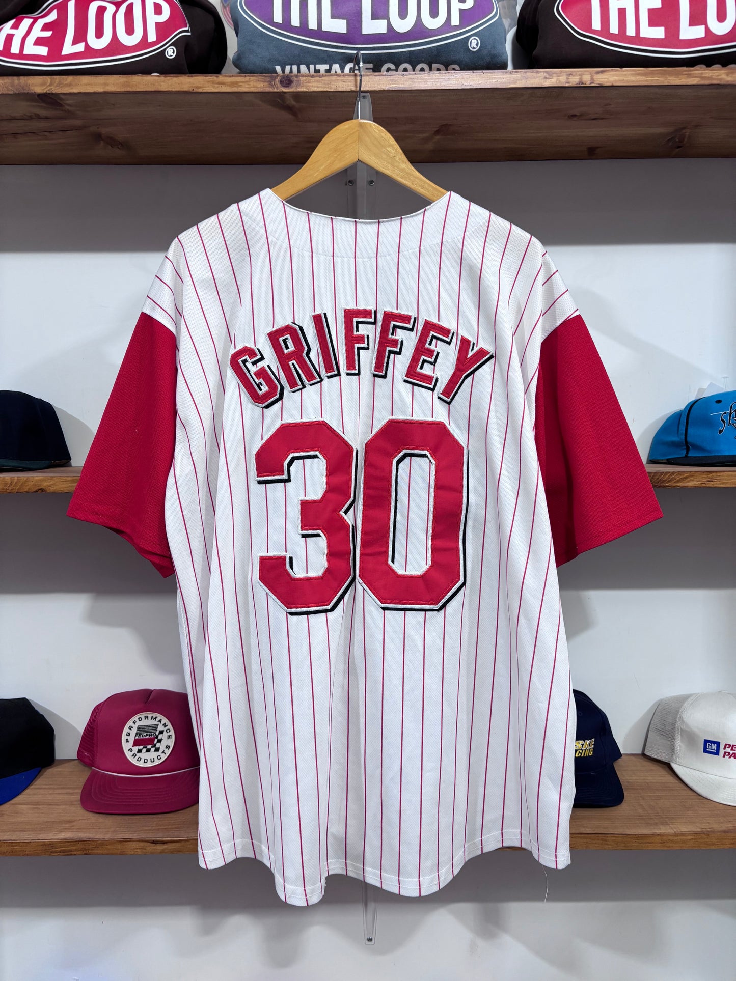 Vintage Ken Griffey Jr Cincinnati Reds Jersey