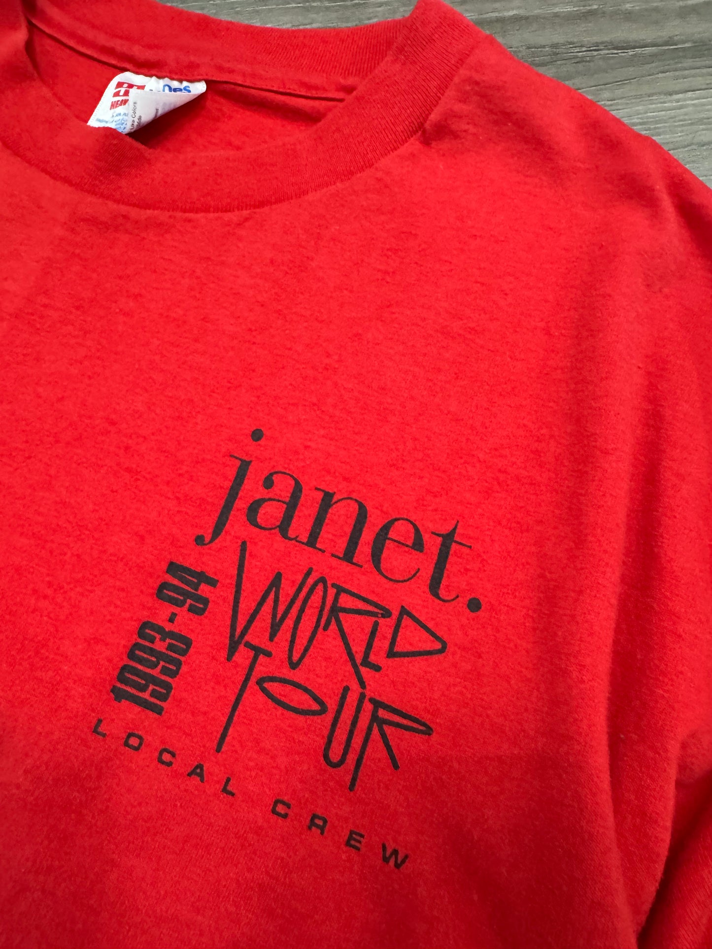 Vintage Janet Jackson Tour Tee