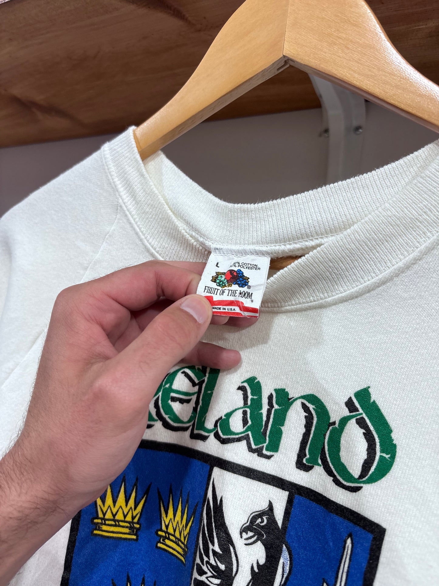 Vintage Ireland Crest Crewneck