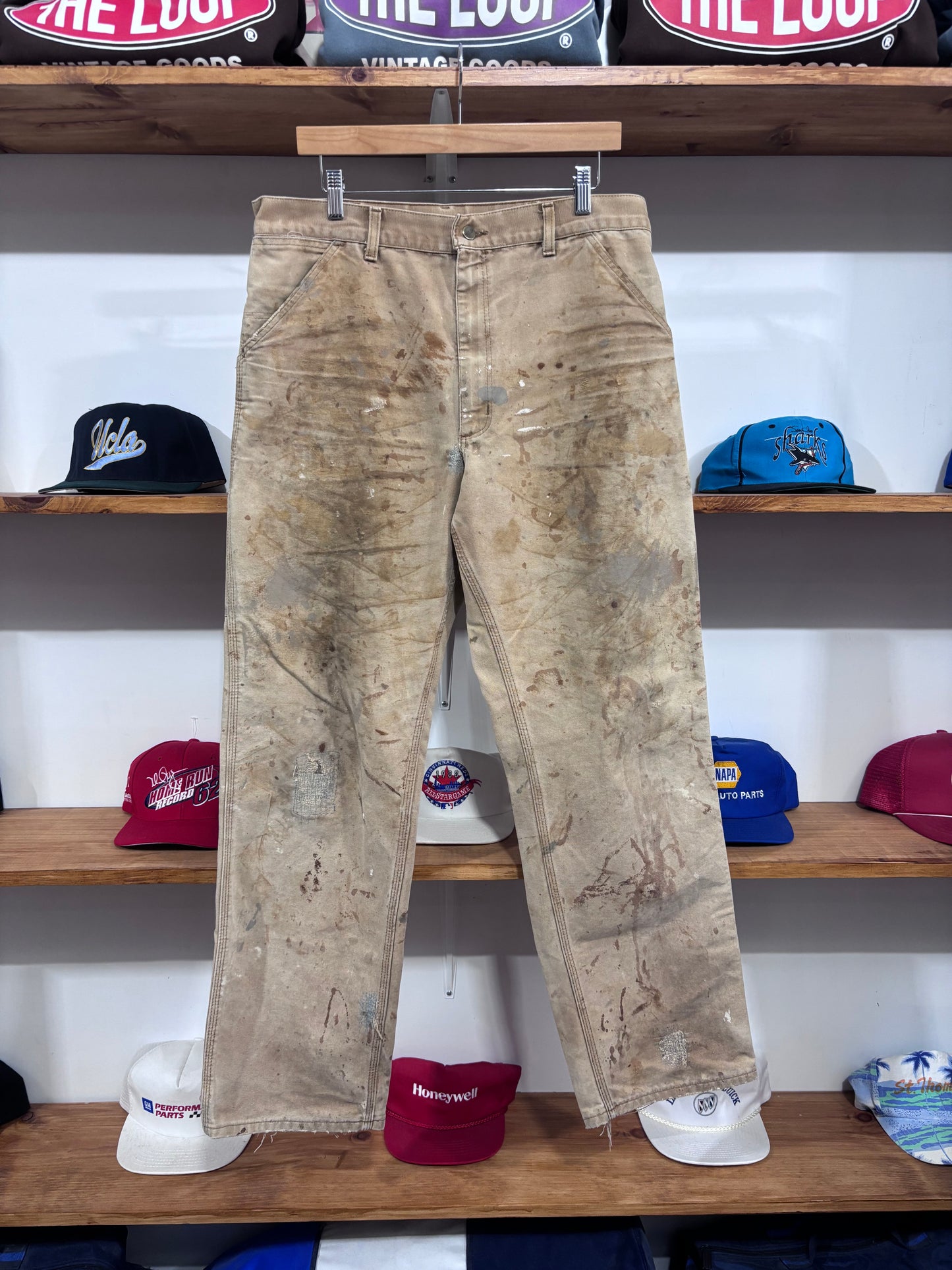 Vintage Carhartt Distressed Patched Pants