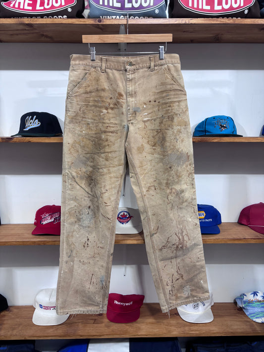 Vintage Carhartt Distressed Patched Pants