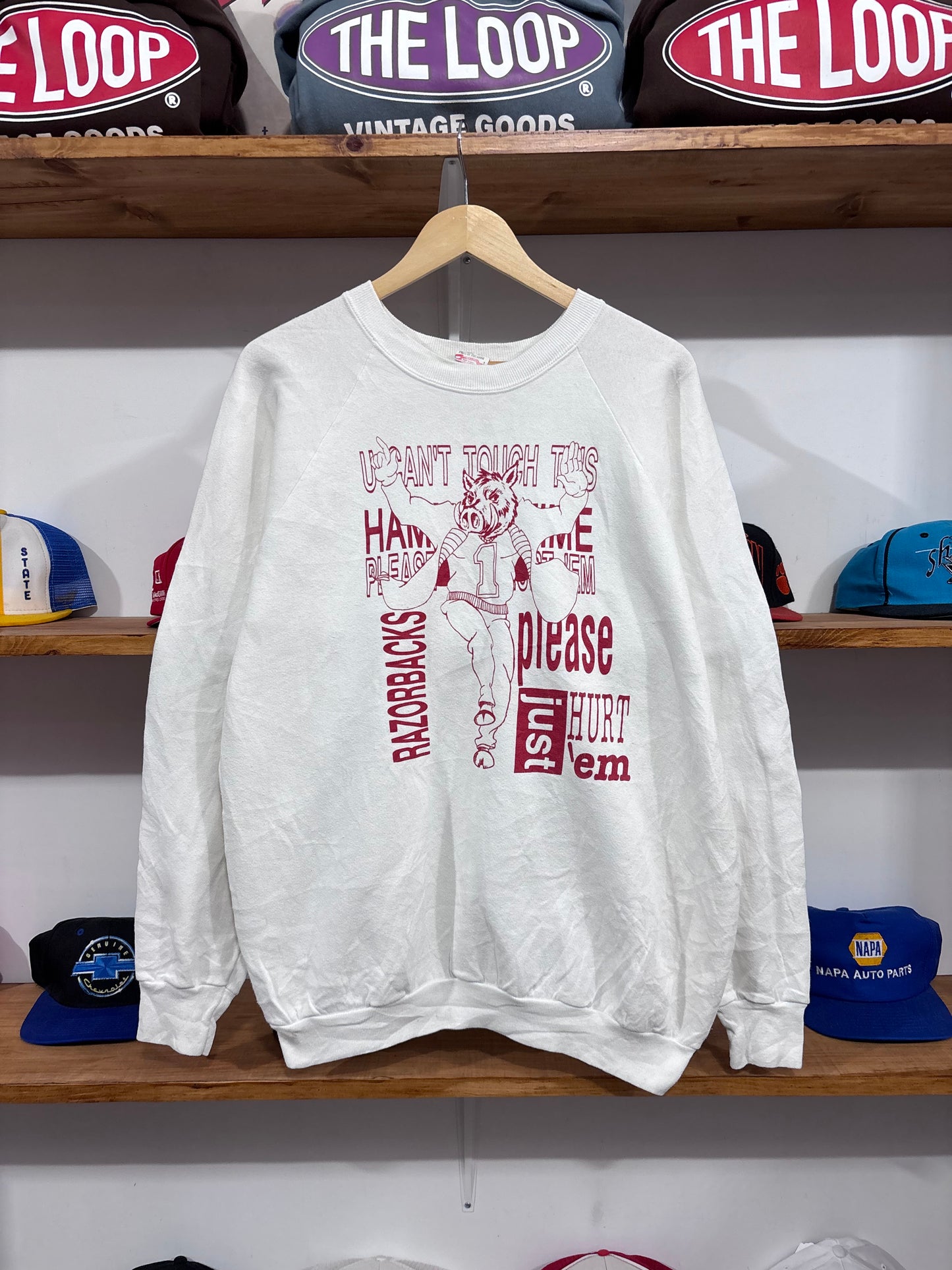 Vintage Arkansas Razorbacks Crewneck