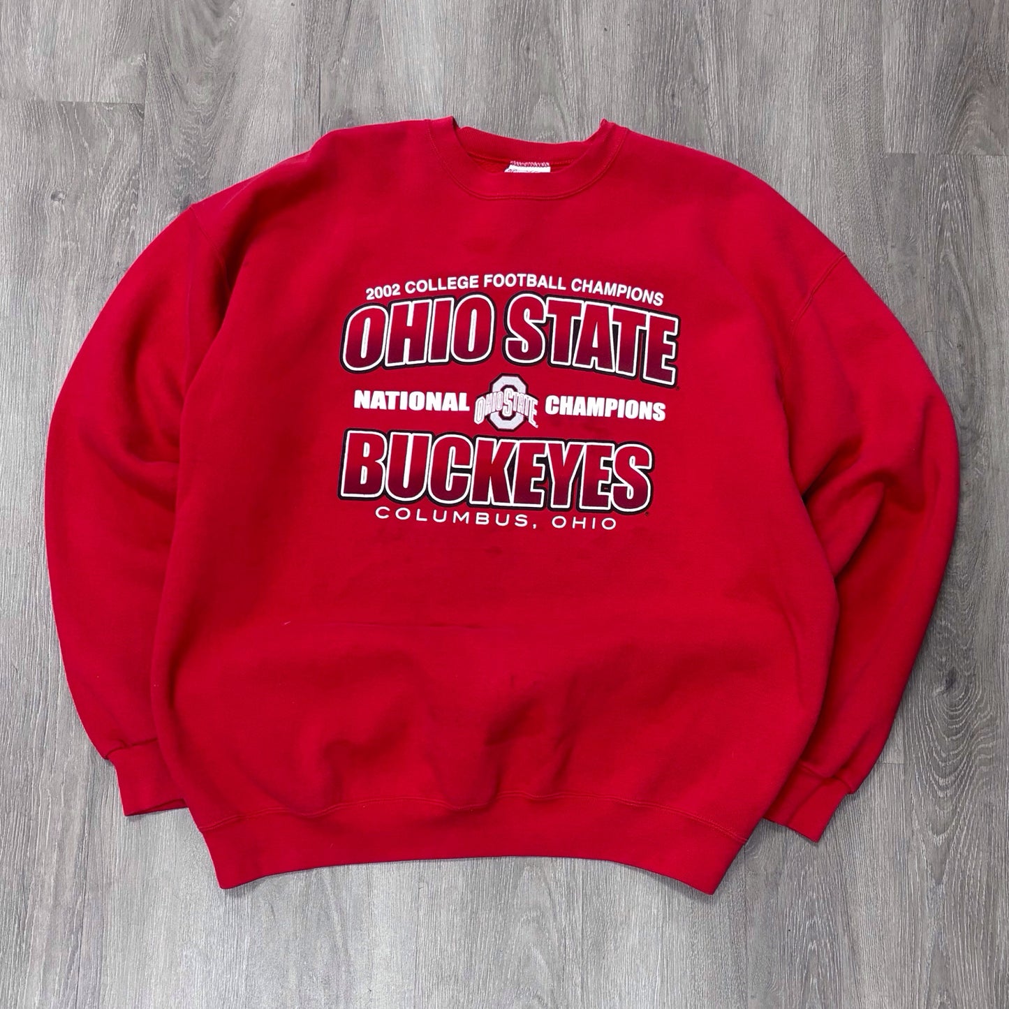 Vintage Ohio State ‘02 National Champs Football Crewneck