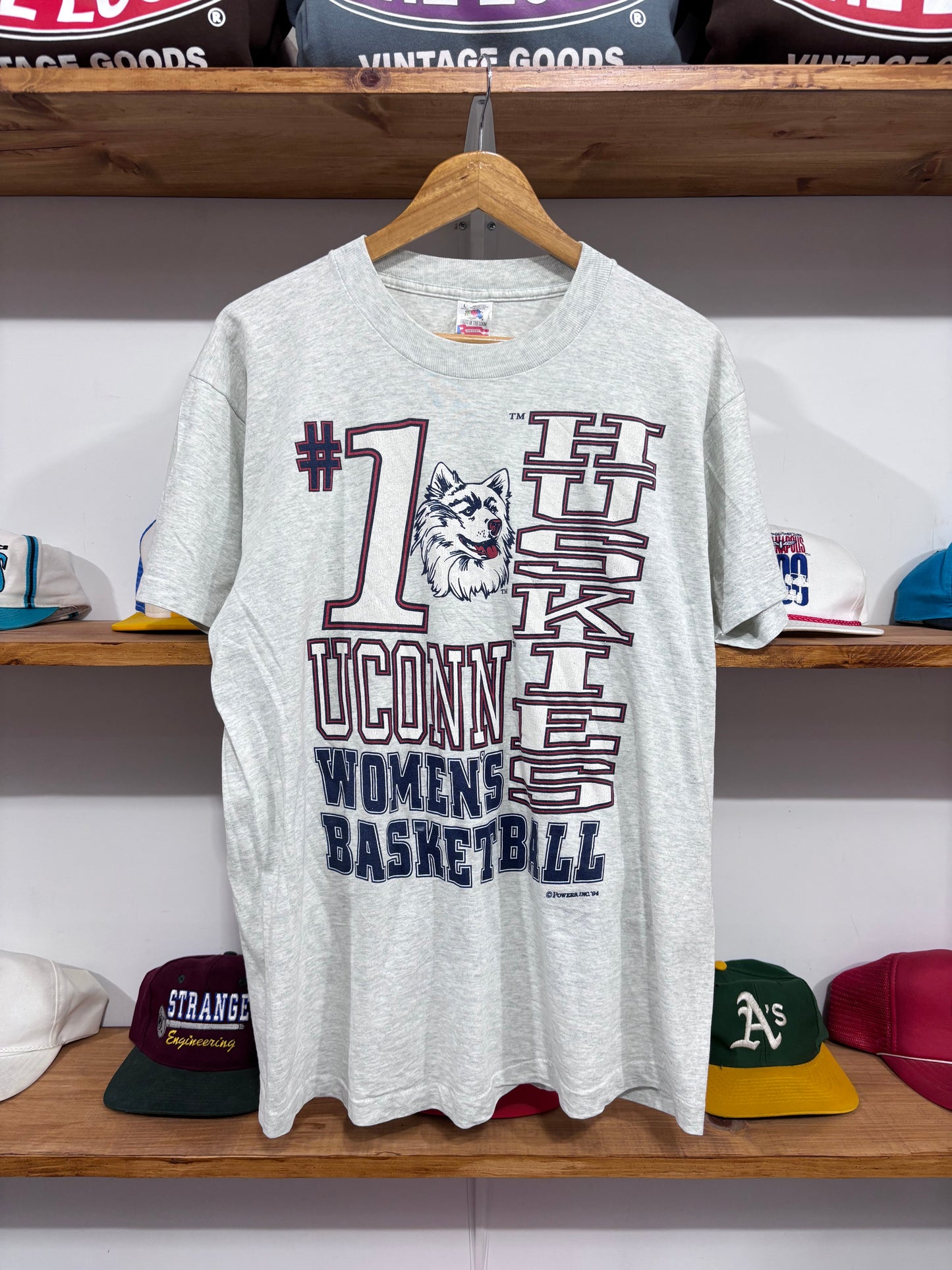 Vintage UConn Women’s Basketball Tee
