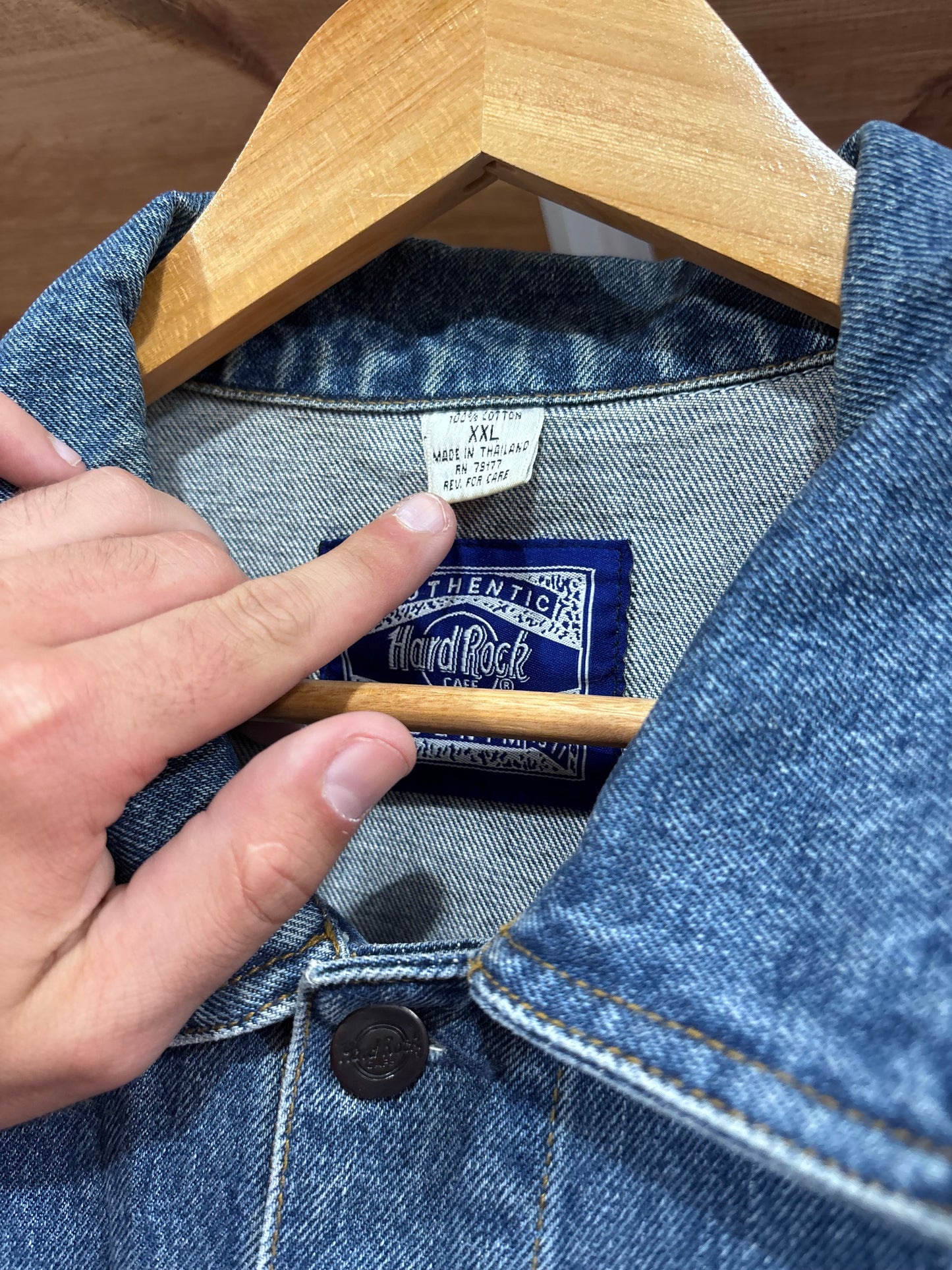 Vintage Hard Rock Cafe Denim Jacket