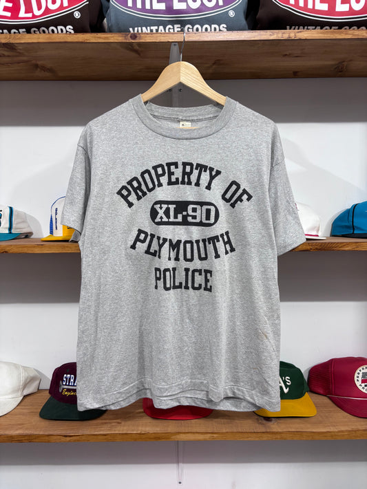 Vintage Plymouth Police Tee