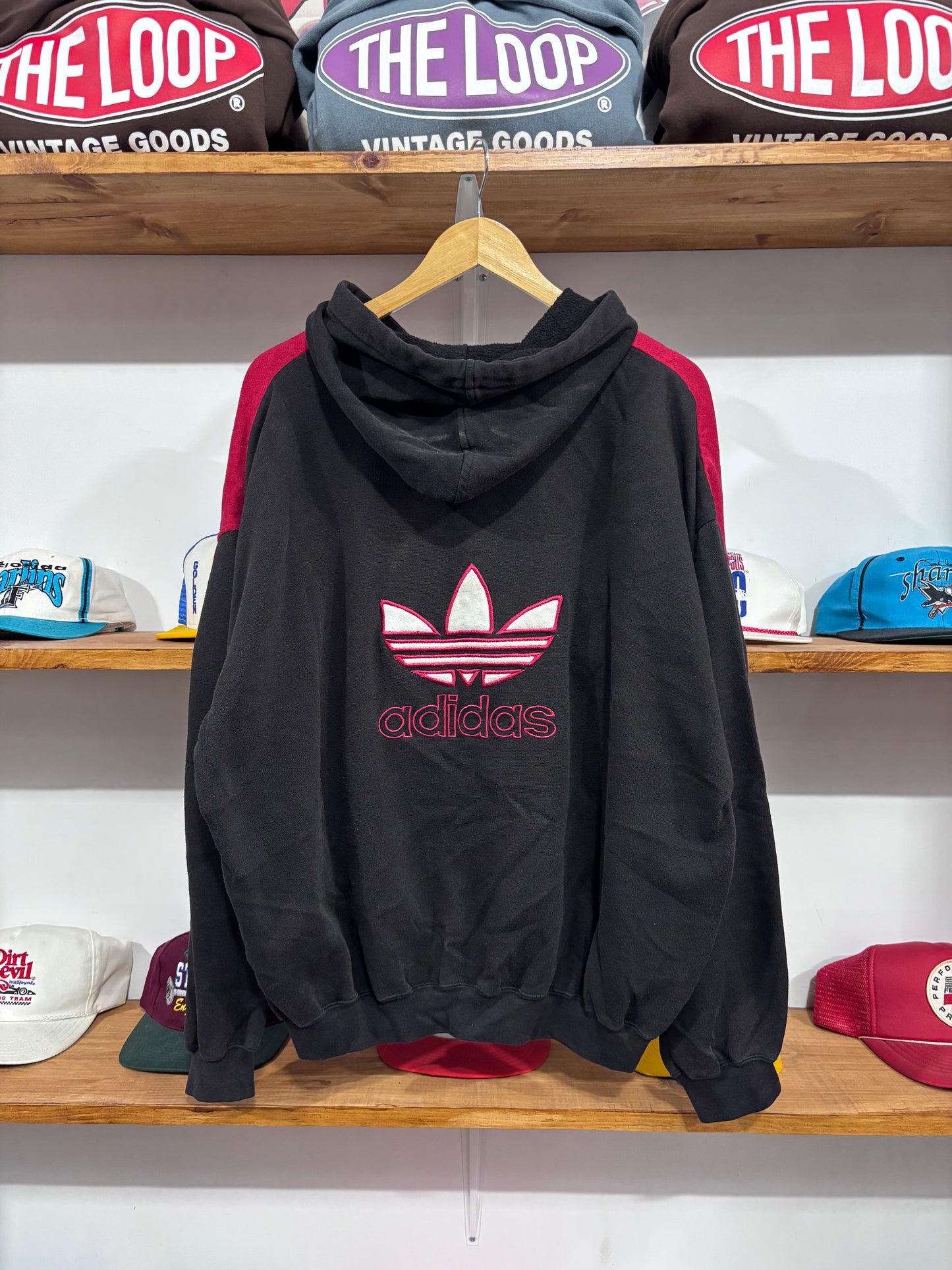 Vintage Adidas Hoodie Fleece