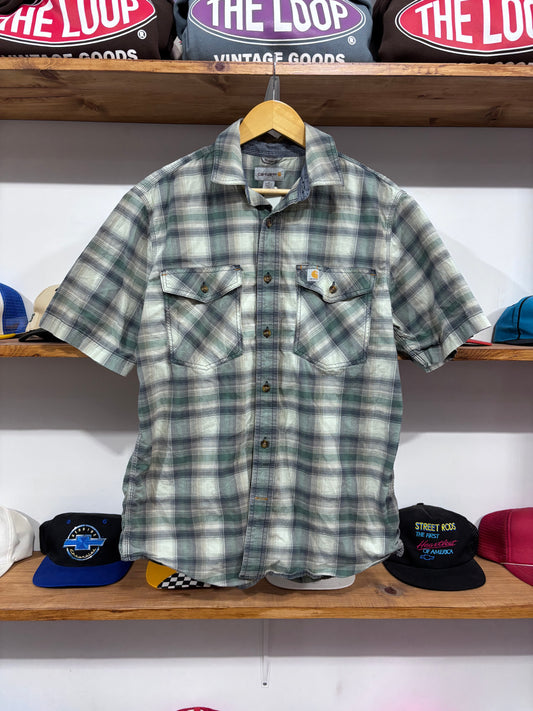 Vintage Carhartt Green Flannel