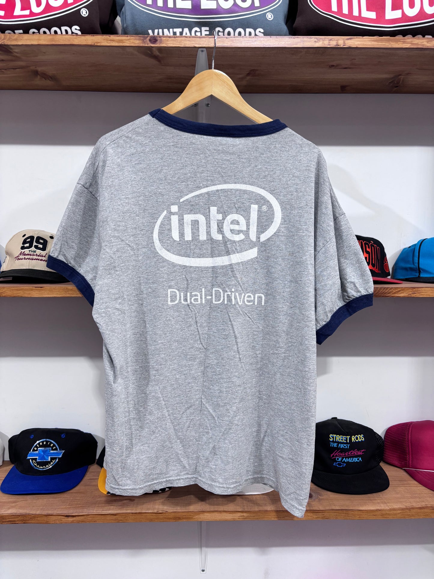Vintage Intel Ringer Tee