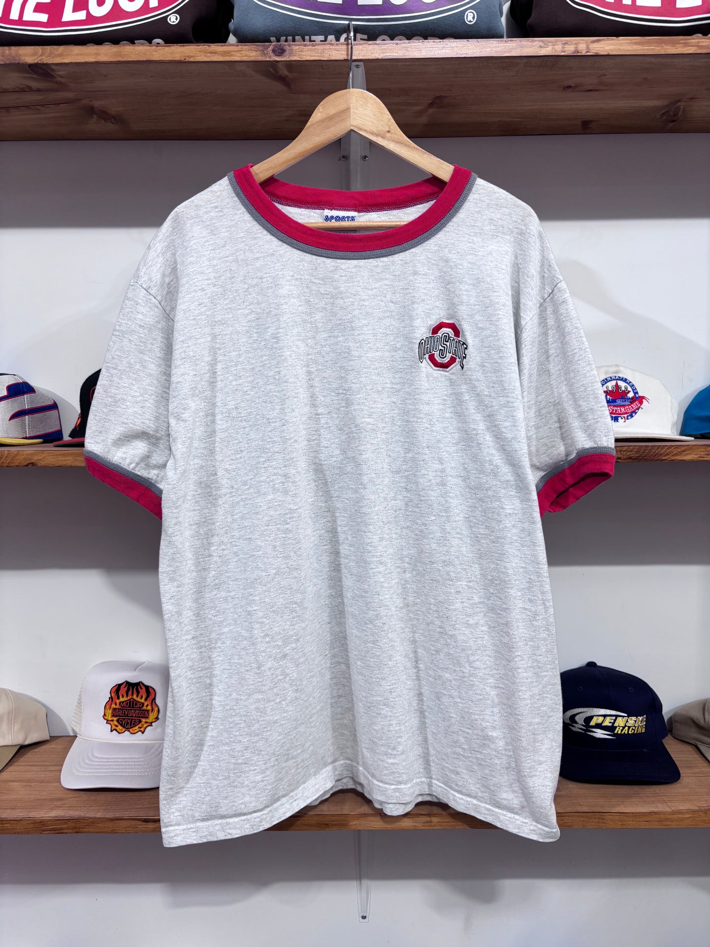 Vintage Ohio State Ringer Tee